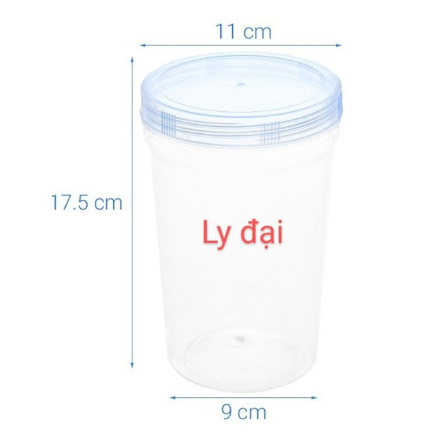 Hủ ly nhựa Duy Tân nhiều size
