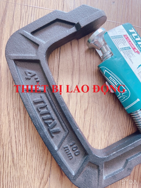 4"/100MM KẸP GỖ CHỮ G TOTAL THT13141