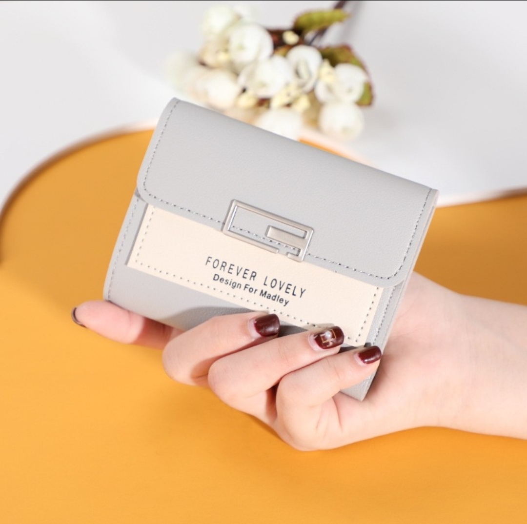 Ví Nữ Mini Ngắn Cầm Tay Phong Cách Hàn Quốc