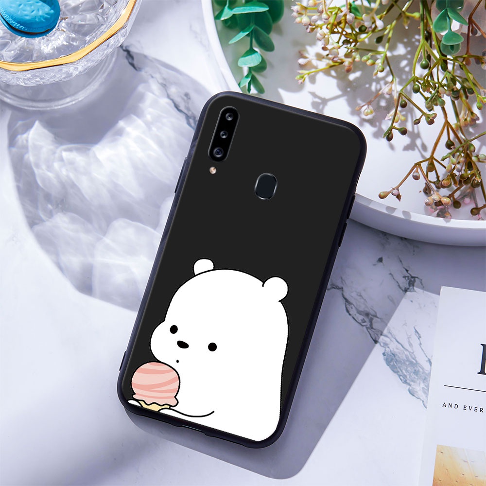 Ốp Điện Thoại Samsung Galaxy A10 A20 A30 A50 A10s A20s A30s A50s In Hình Gấu Dễ Thương Cho ss.