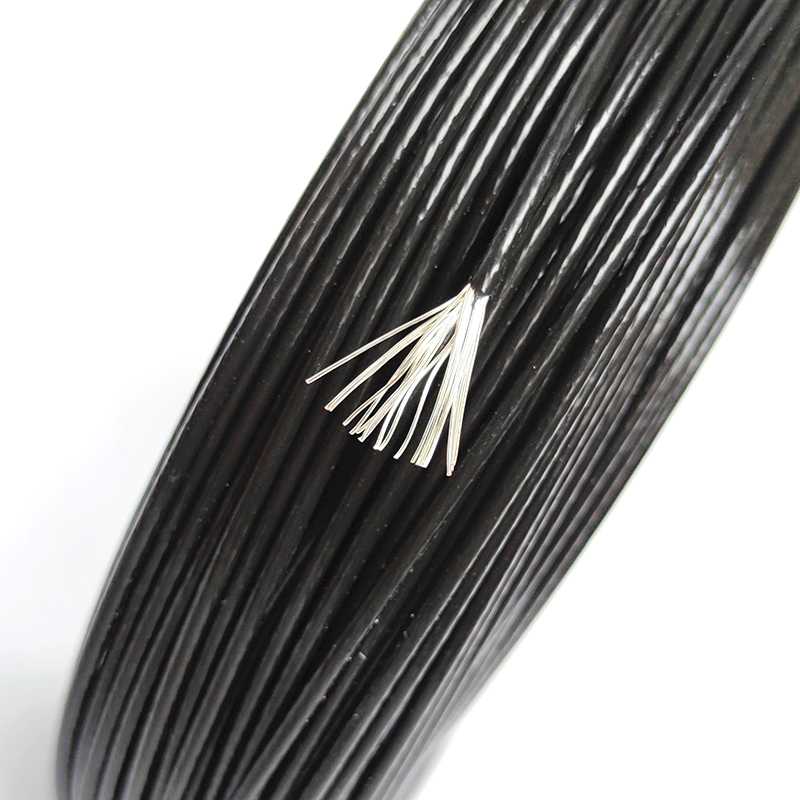 Dây điện mạ bạc vỏ teflon 20AWG - 0.75mm (Giá 1 mét)
