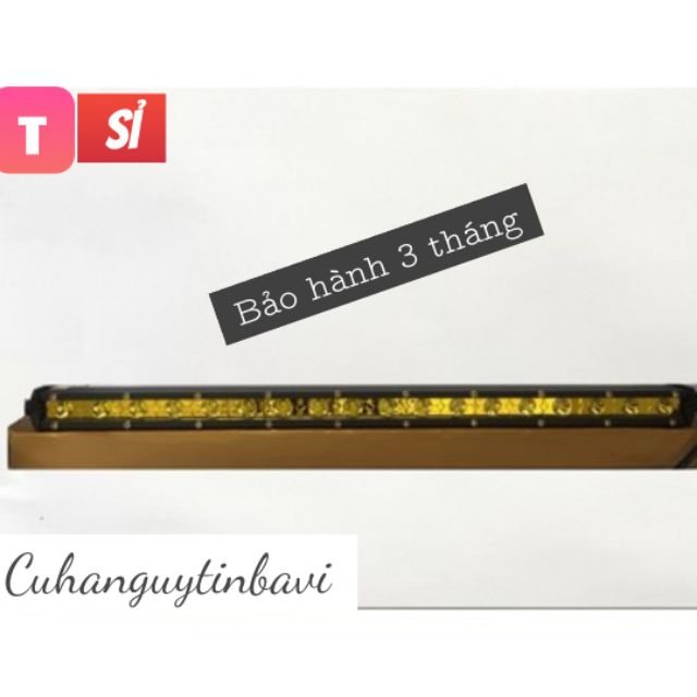 Đồ chơi ôtô| lét 1 hàng 50cm có 2 màu trắng vàng chạy từ 12v đến 80V ( lét trợ sáng)