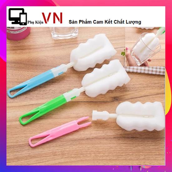 Dụng cụ rửa ly chùi ly - Cây Rửa Ly Đầu Mút