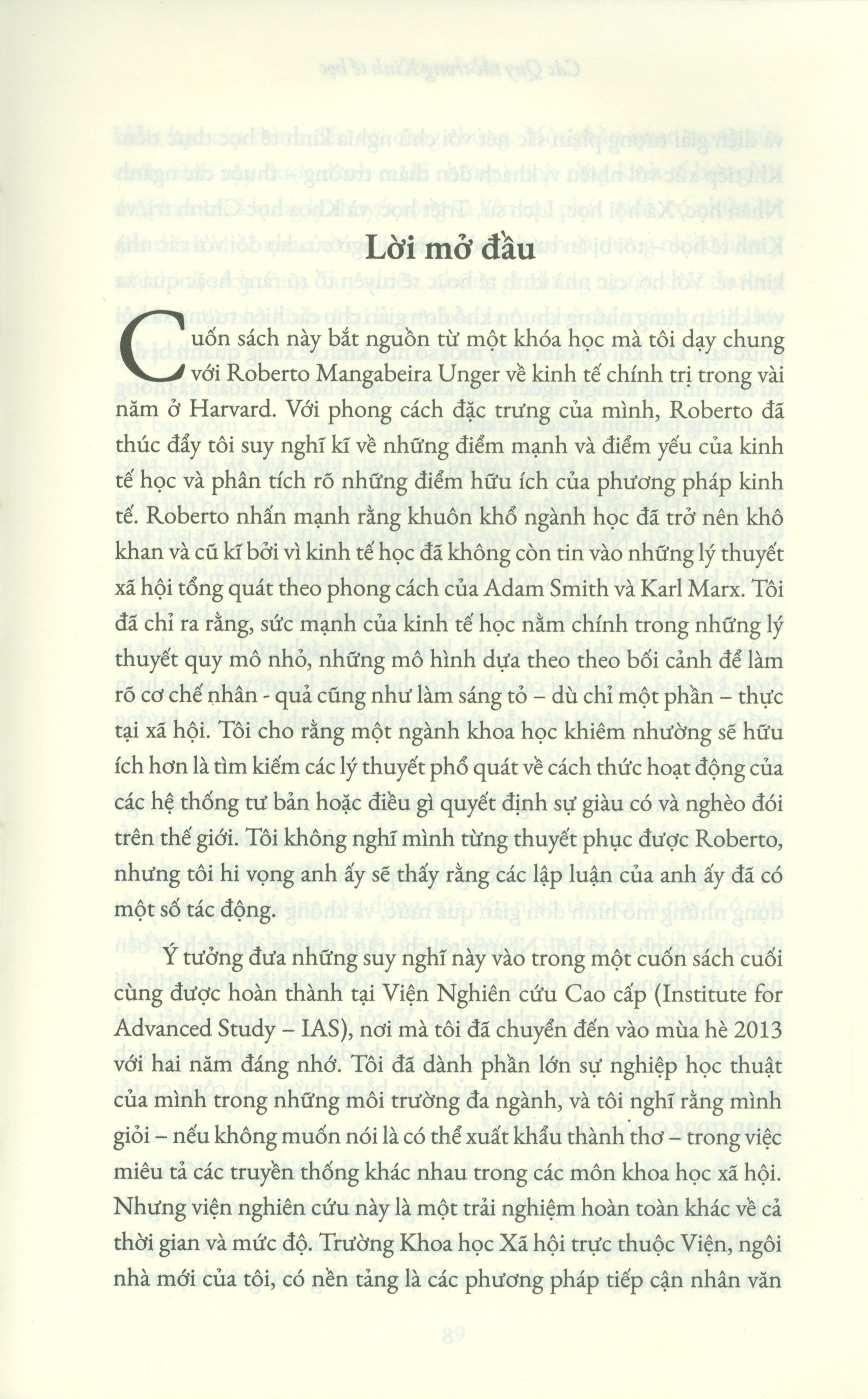 Các Quy Tắc Trong Kinh Tế Học - Dani Rodrik