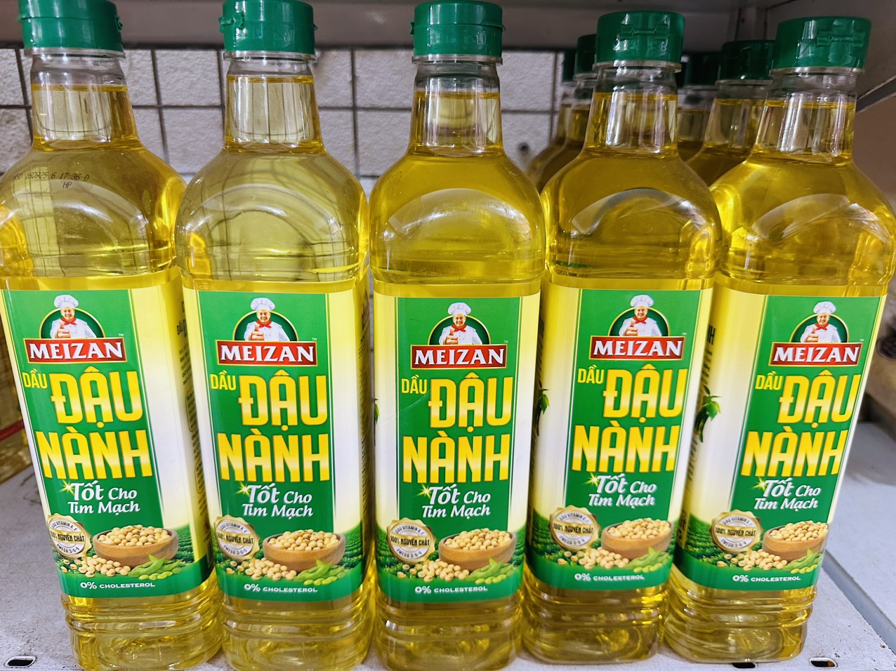 Dầu Ăn Meizan Đậu Nành 1L