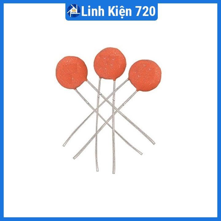 Gói 100 con tụ gốm đỏ 50V nhiều giá trị