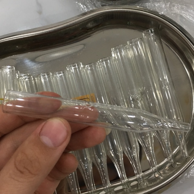Ống hút mụn thuỷ tinh (10 ống)