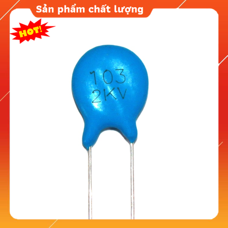 10 con tụ cao áp gốm / tụ điện / tụ điện gốm 103, 103 2kvchuyên dụng bếp từ và các điện tử khác