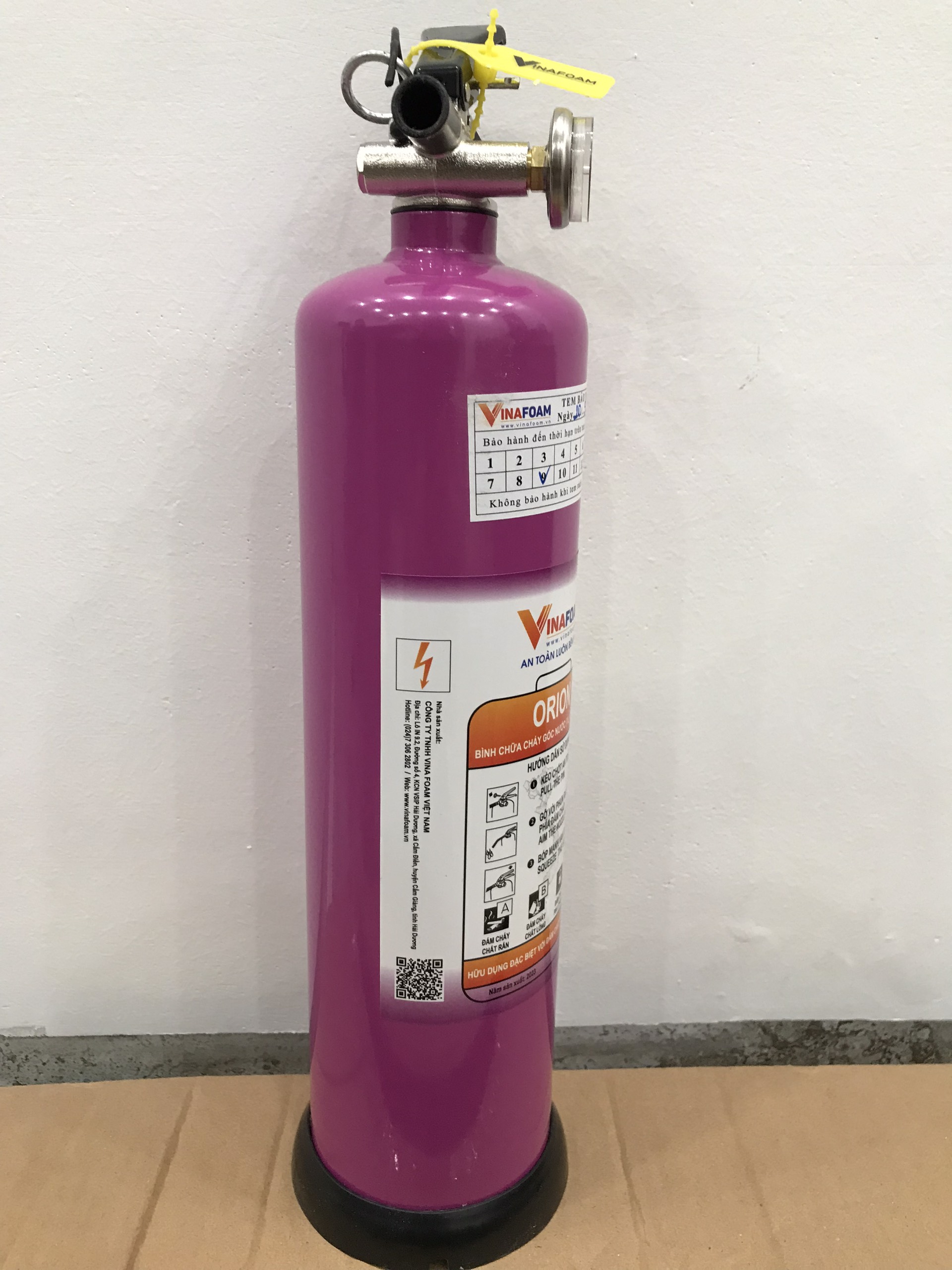 Bình chữa cháy mini 1 lít OR1 VINAFOAM
