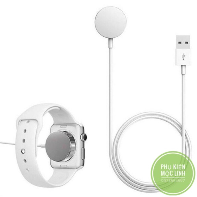 [Chính hãng Cotecci ] Đế Dây sạc từ tính Apple Watch Series 1 | 2 | 3 | 4 | 5 | 6 đồng hồ size 38 40 42 44 mm