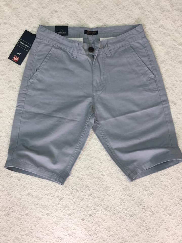 QUẦN SHORT NAM CAO CẤP MÀU XÁM XI-MEN