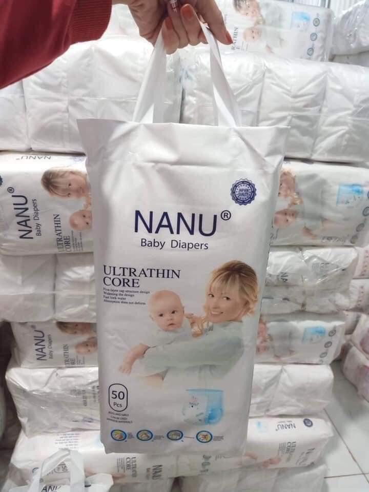 Bỉm Quần Nanu Baby 50 miếng (Đủ Size)