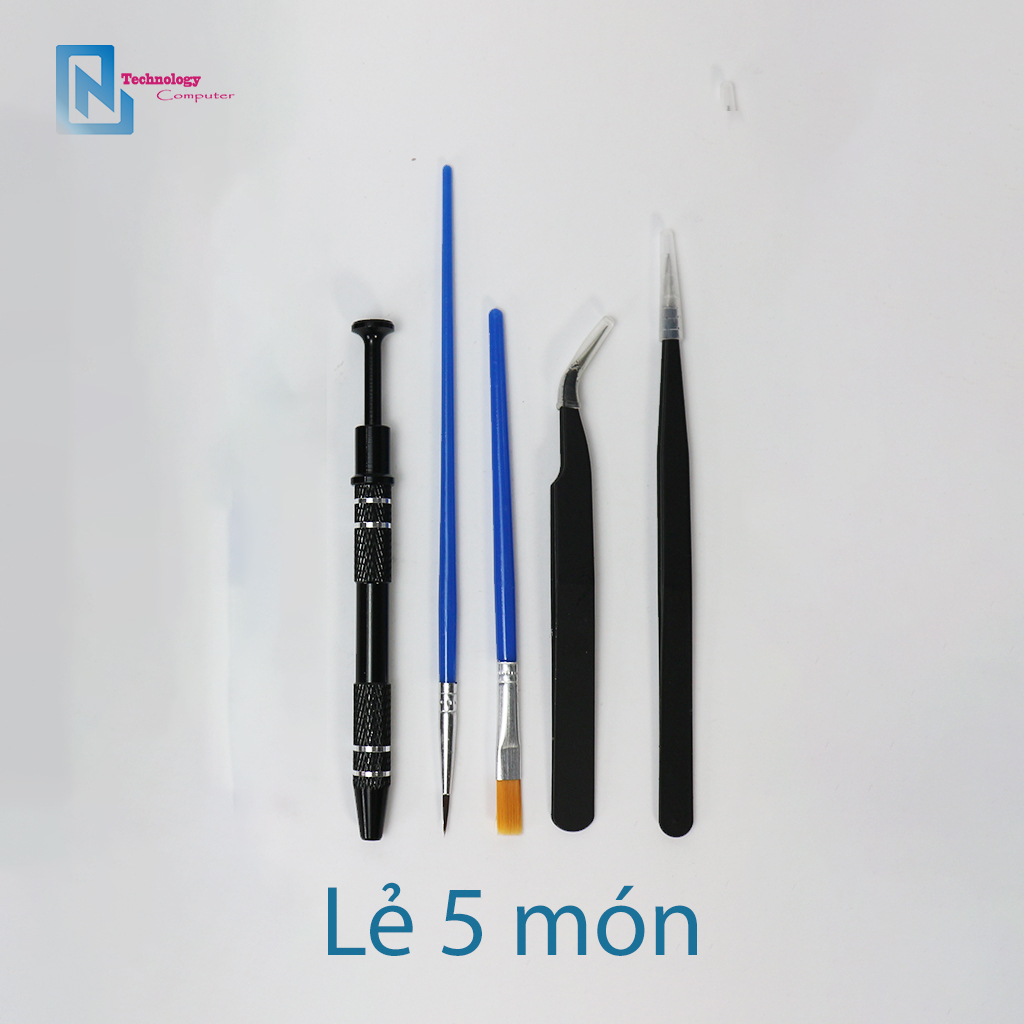 Bộ 9 In 1 Dụng Cụ Lube Mod Bàn Phím Cơ Mở Switchpuller Stem Picker Keypuller Opener Đóng Hộp