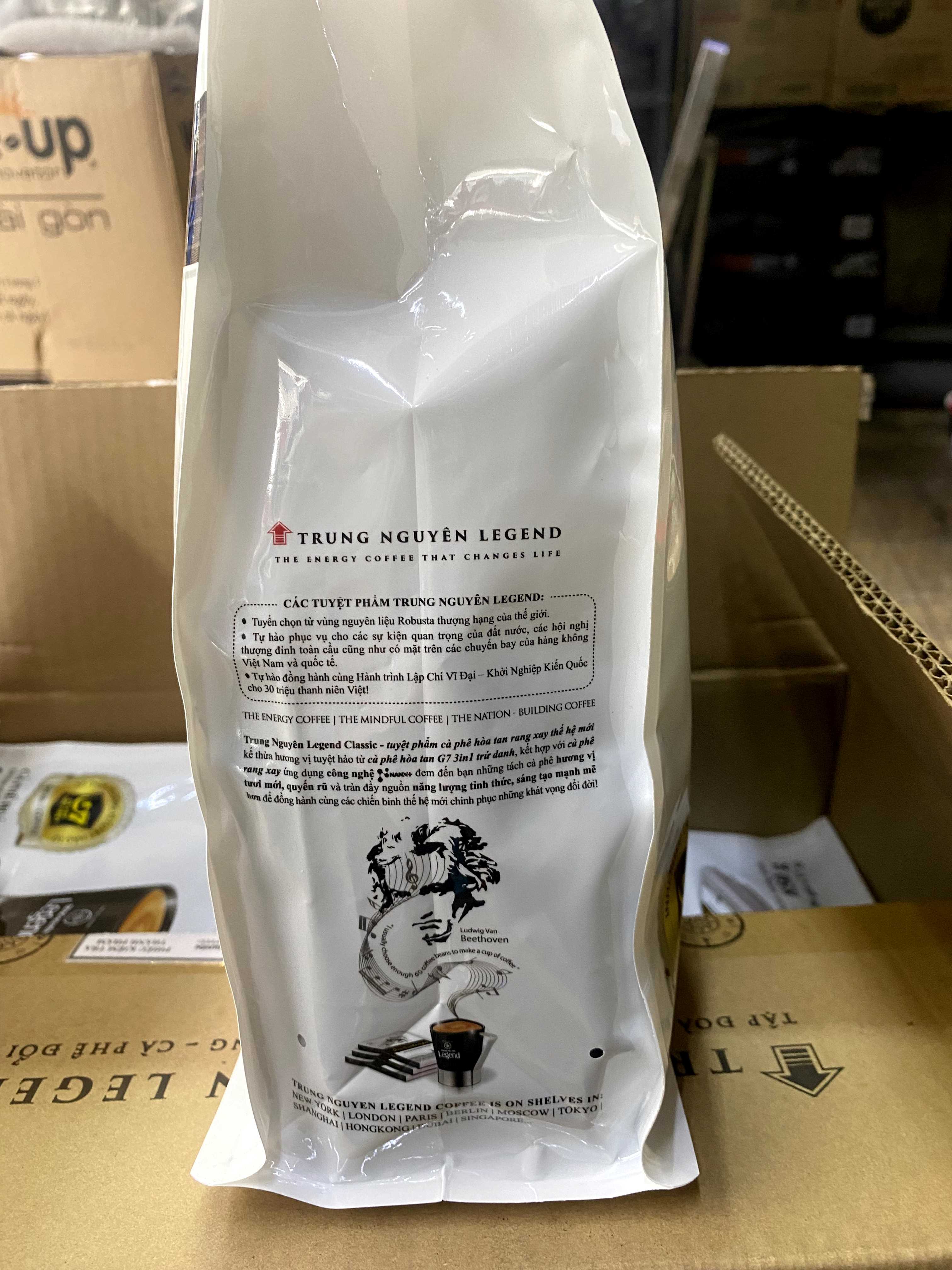 Cà Phê Hòa Tan Legend Classic Trung Nguyên 850g(50 gói x 17g)