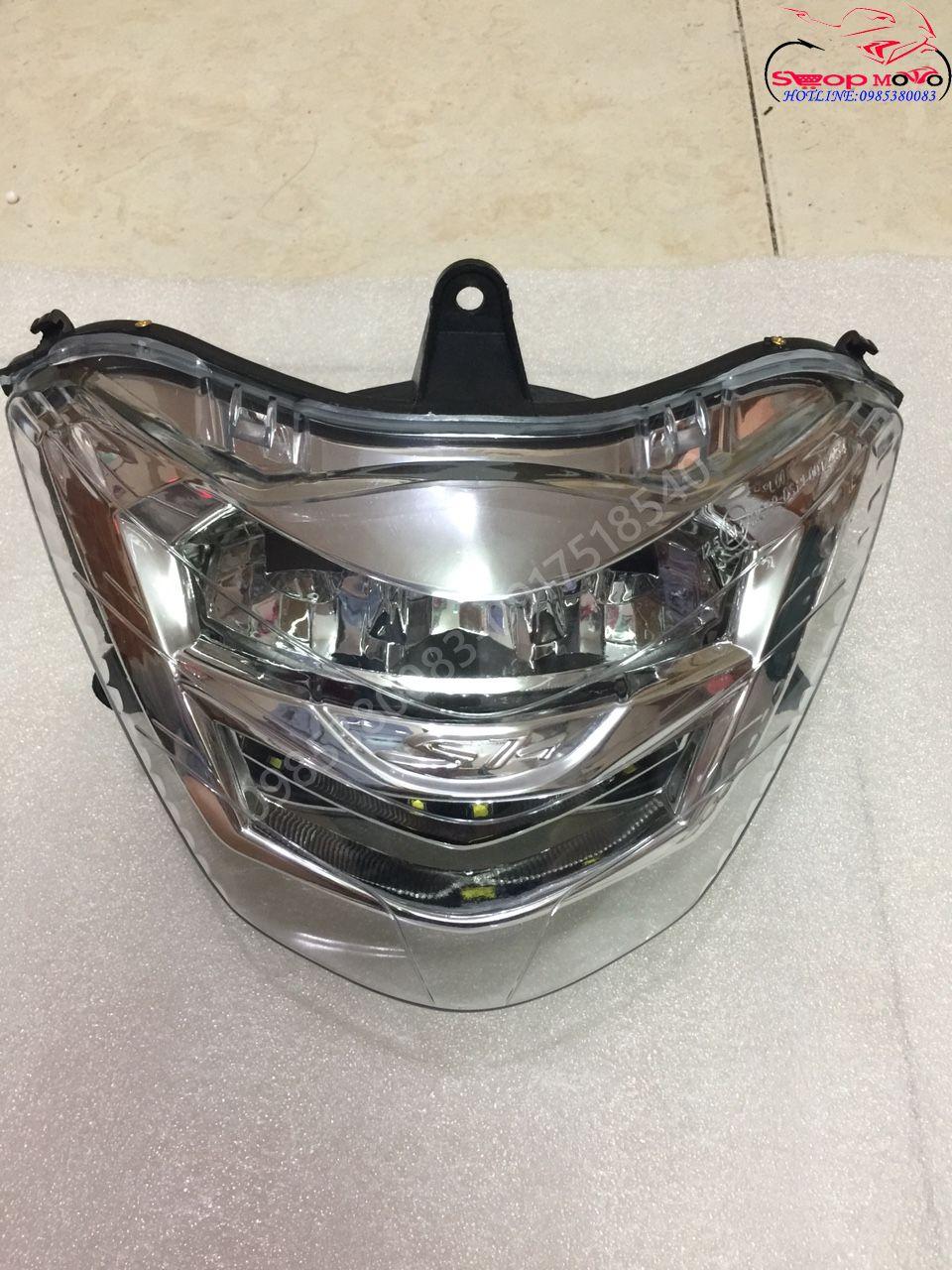Đèn Pha led cho SH Ý 2010 (hoặc cho 2012-2016 lên đầu sh ý).