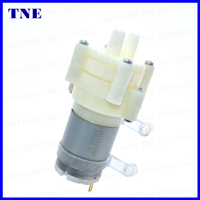 Bơm nước tự mồi 12V sử dụng động cơ 365