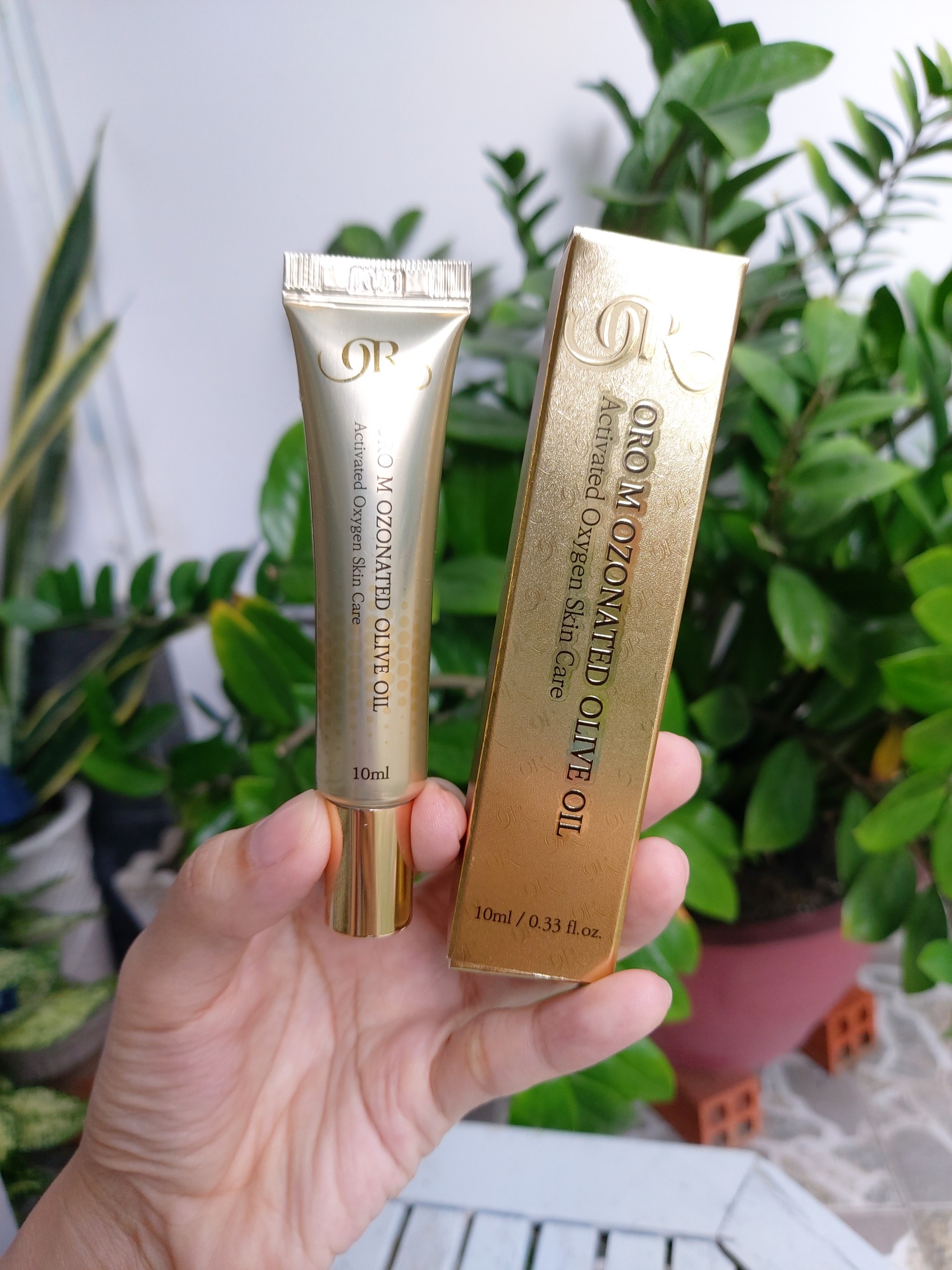 Kem làm mờ sẹo ORO M OZONATED OLIVE OIL Hàn Quốc