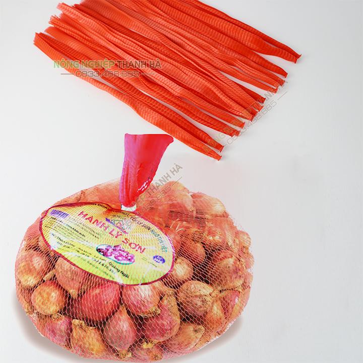 1 Kg Túi lưới đựng trái cây, đồ vật dài 40cm có khóa - BLD40