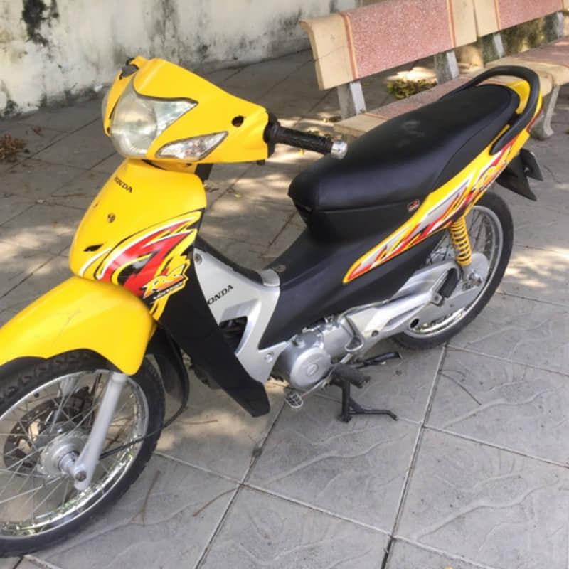 Tem xe Wave RS 3 LỚP ZIN THEO XE (MÀU VÀNG)