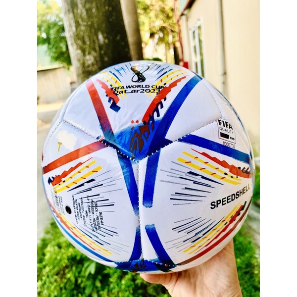 Bóng Đá FIFA World Cup 2022 Size 5 - { Tặng kèm lưới và kim bơm bóng}