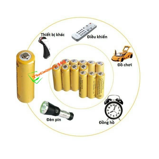 PIN SẠC NI-CD AA 1.2V 700MAH