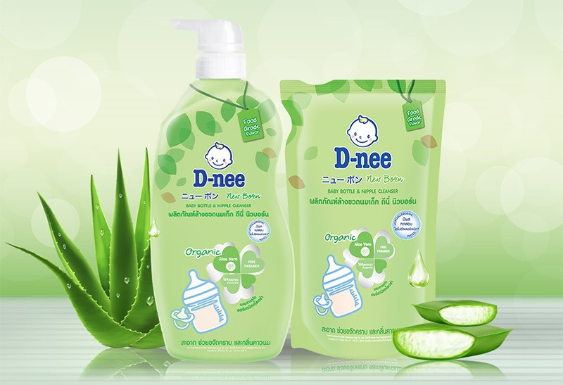 Nước Rửa Bình Sữa Dnee Thái Lan Túi 600ml