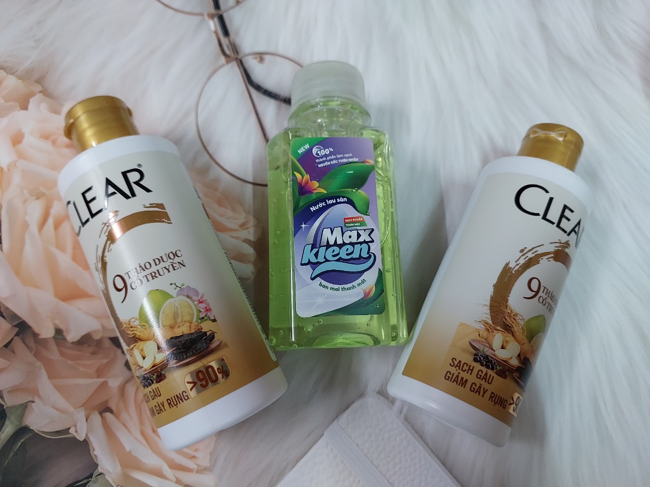 Combo 2 chai dầu gội Clear thảo dược 100ml