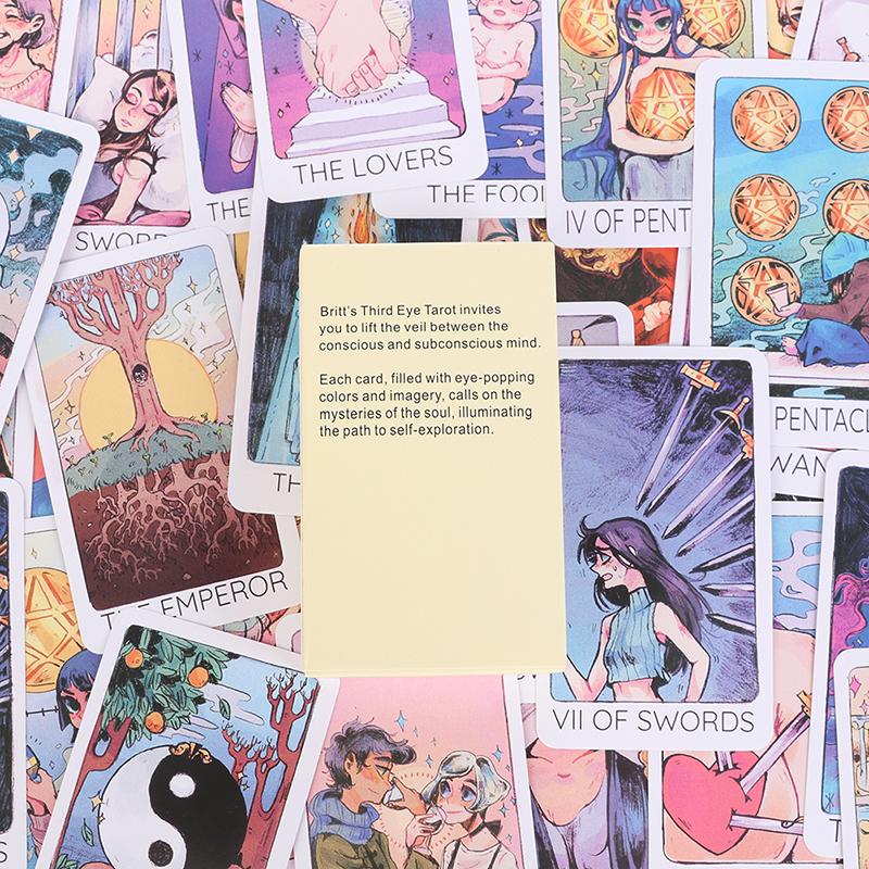 [Hcm]High-Quality Britts Third Eye Tarot Card Deck