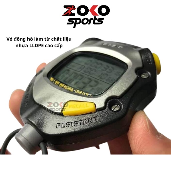 Đồng hồ bấm giờ Casio HS-70W 100 Lap thể thao