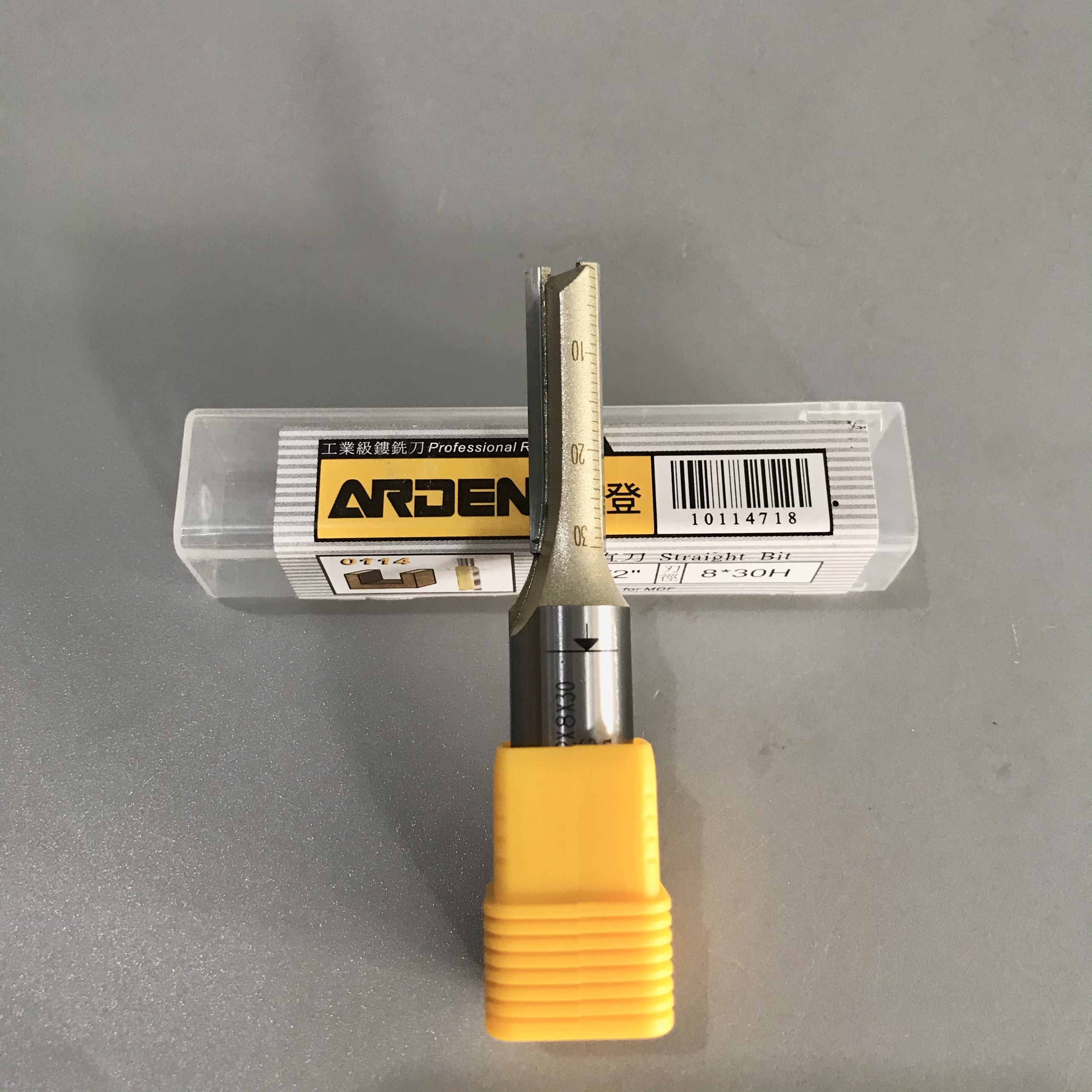 MŨI PHAY ROUTER CNC THẲNG ARDEN 12.7x8x30 mm