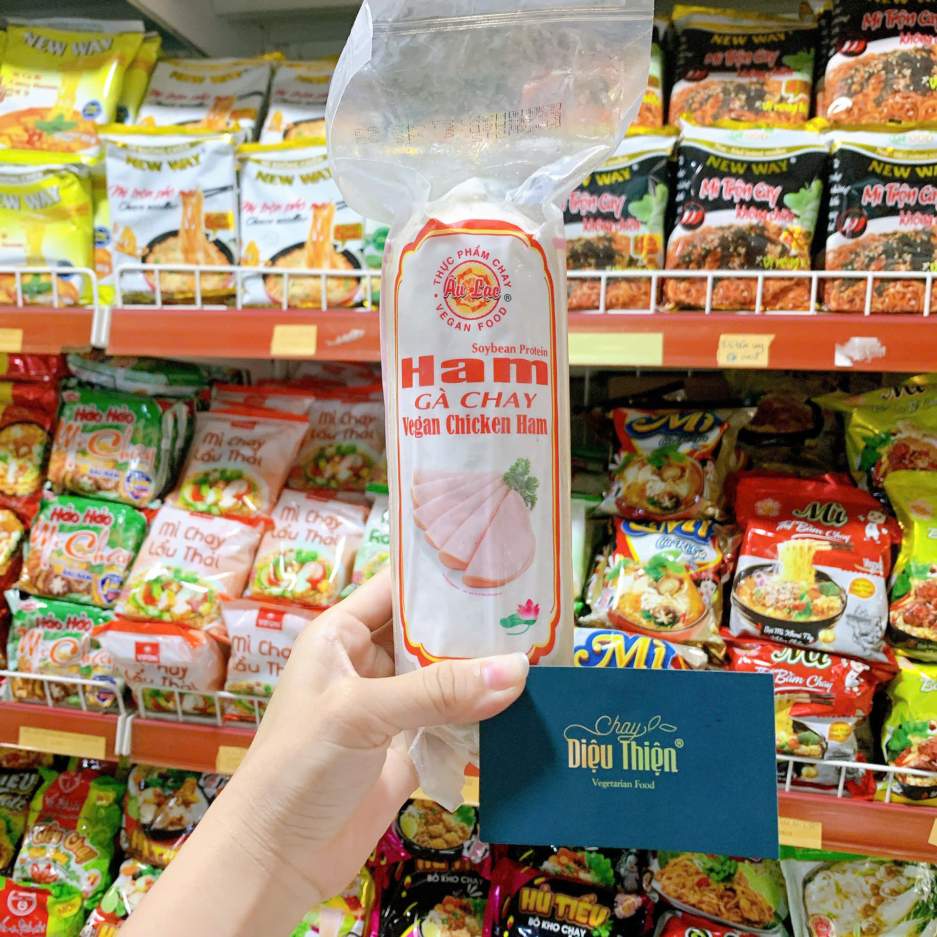 (shop có hỗ trợ đóng hàng) HAM CHAY ÂU LẠC 500gr ( HAM THỊT - HAM GÀ)
