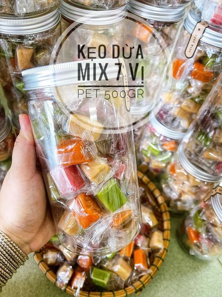 [HCM]KẸO DỪA MIX VỊ 400gr