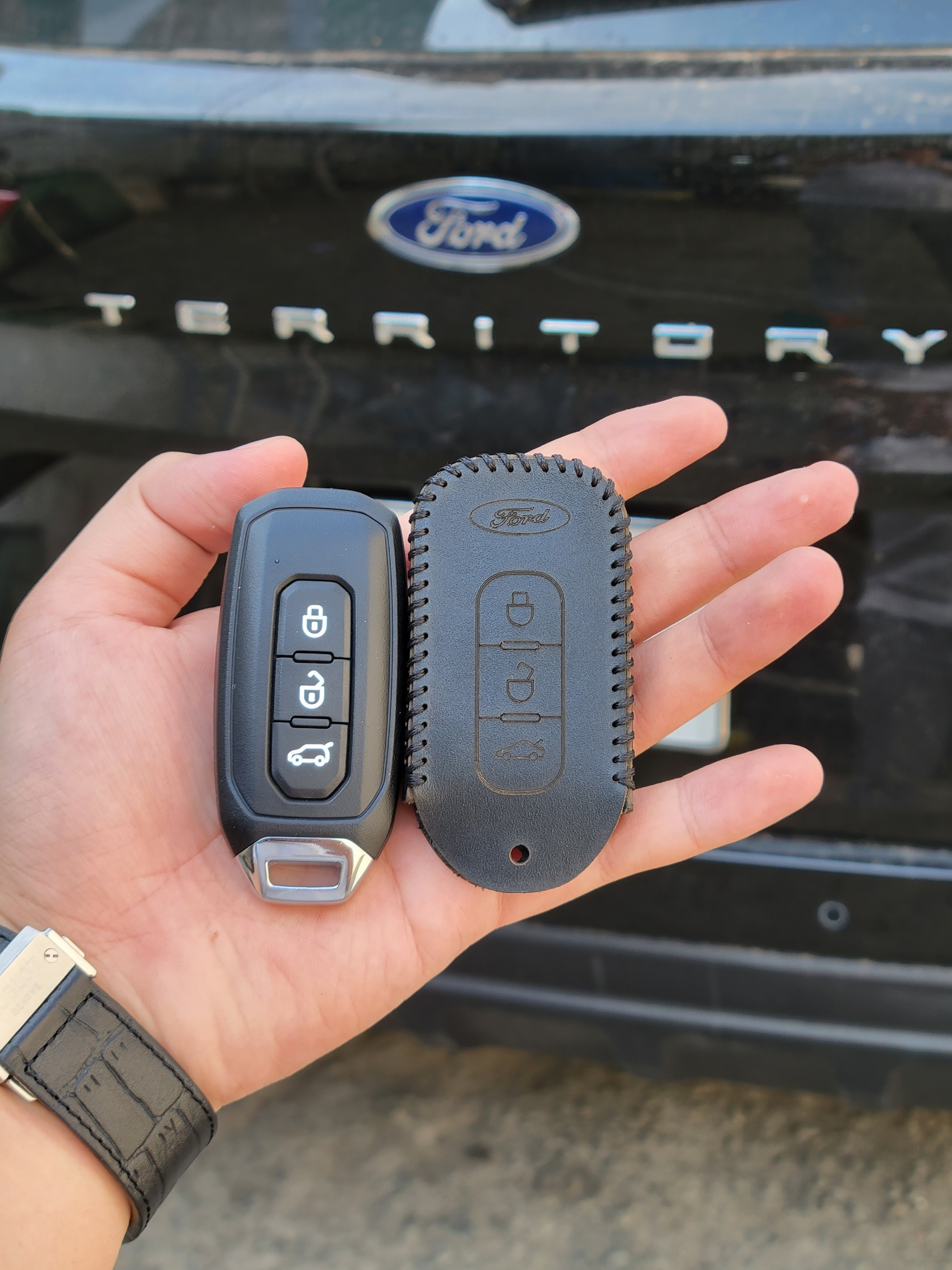 Bao da chìa khóa ô tô Ford Teritory