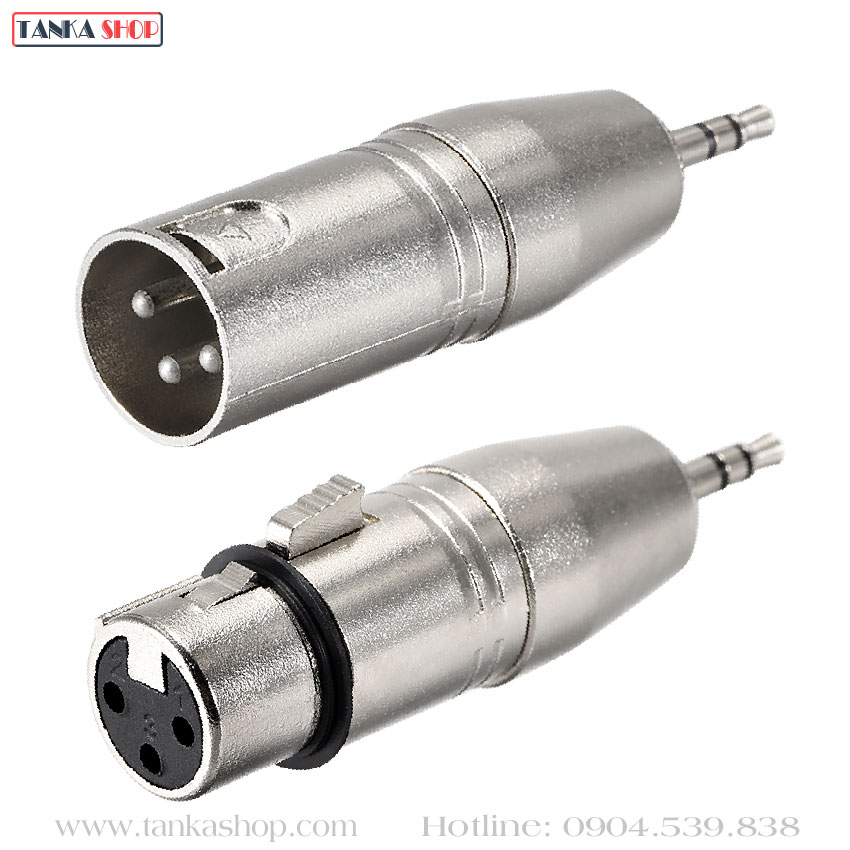 Jack chuyển 3.5 sang XLR Canon