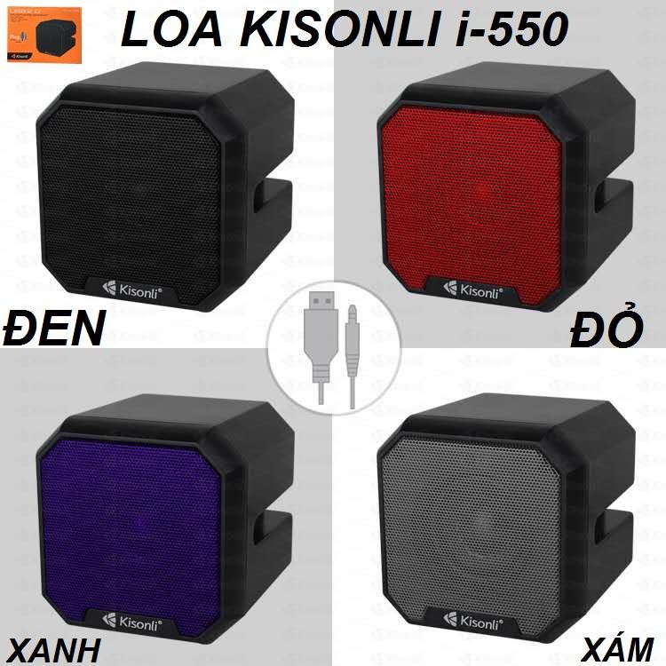 [HCM]Loa USB 2.0 mini Kisonli i-550