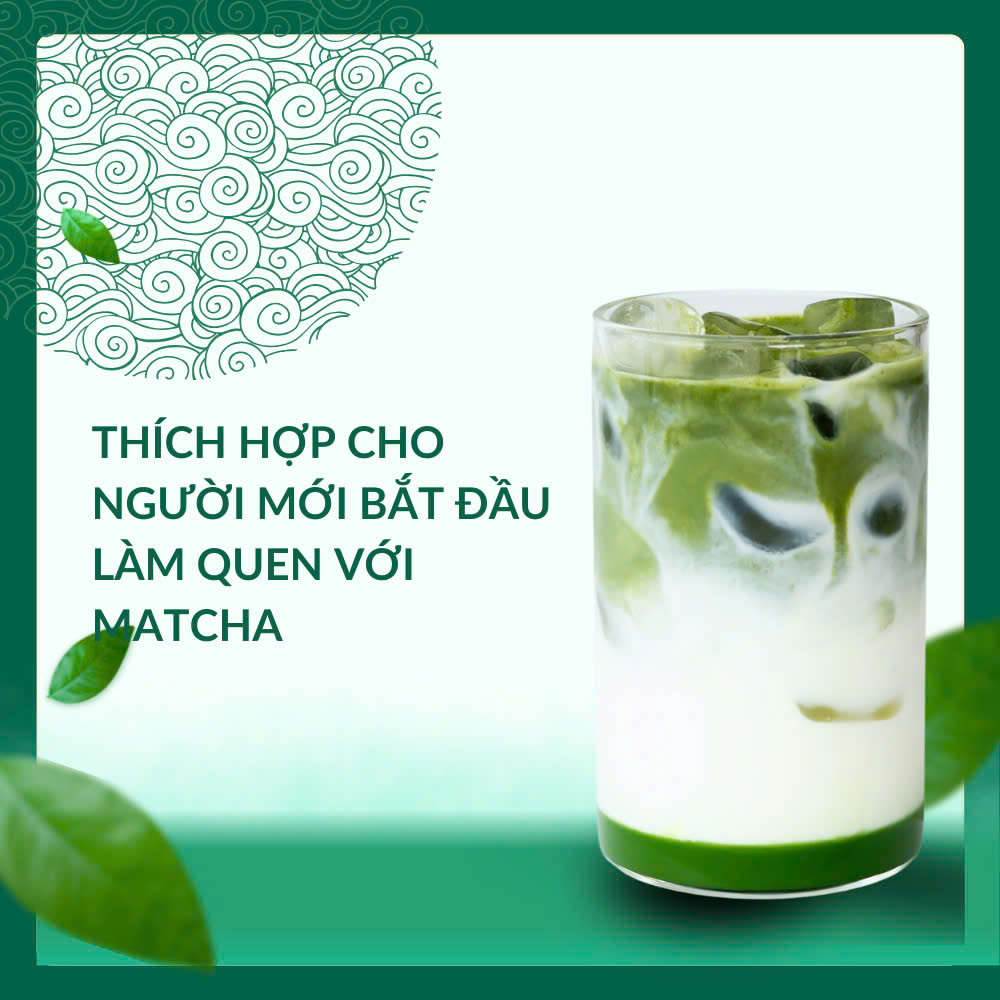 Bột Matcha Natsu Nhập Khẩu Chính Hãng Nhật Bản, Dùng Pha Chế Đồ Uống, Làm Bánh, Trà Đạo