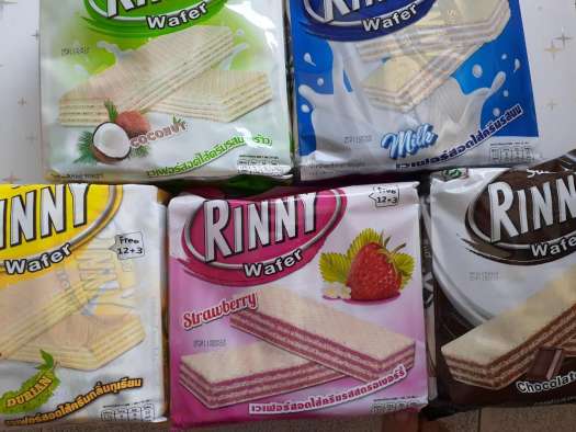 Bánh Xốp Thái Lan Rinny Các Vị 570g