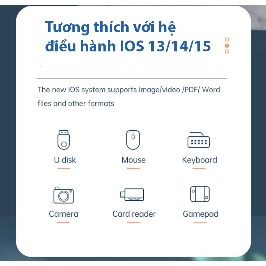 OTG Lightning to USB 3.0, OTG iPhone to USB 3.0