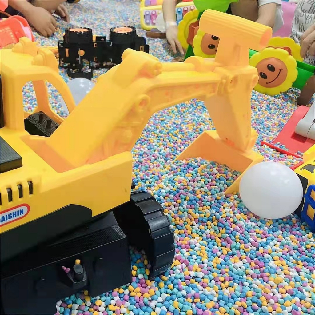 Hạt sứ, hạt muồng đồ chơi xúc cát cho bé