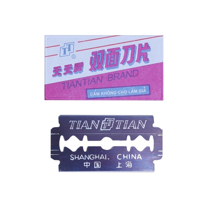 Hộp 10 lưỡi dao lam tian