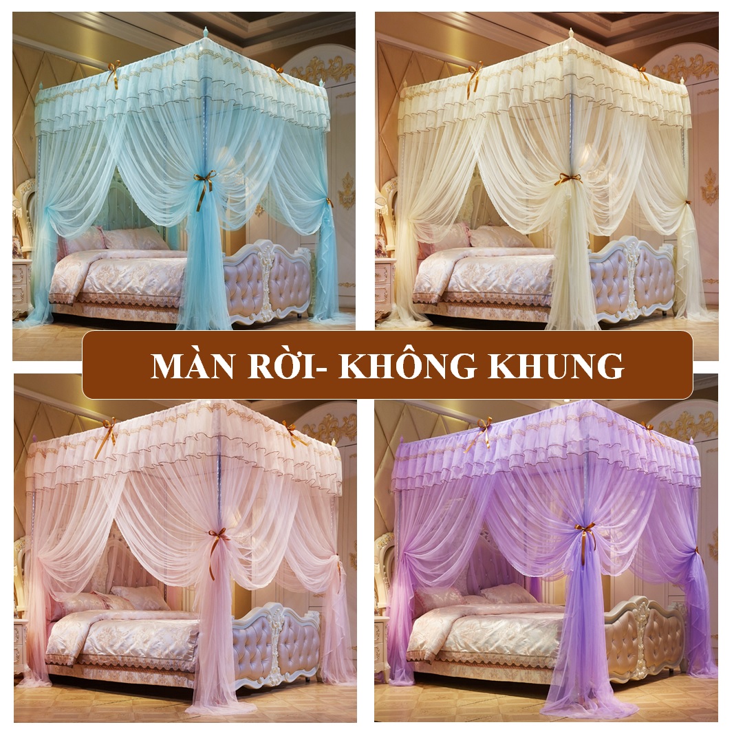 Màn khung không khoan tường (Khung inox+ màn)