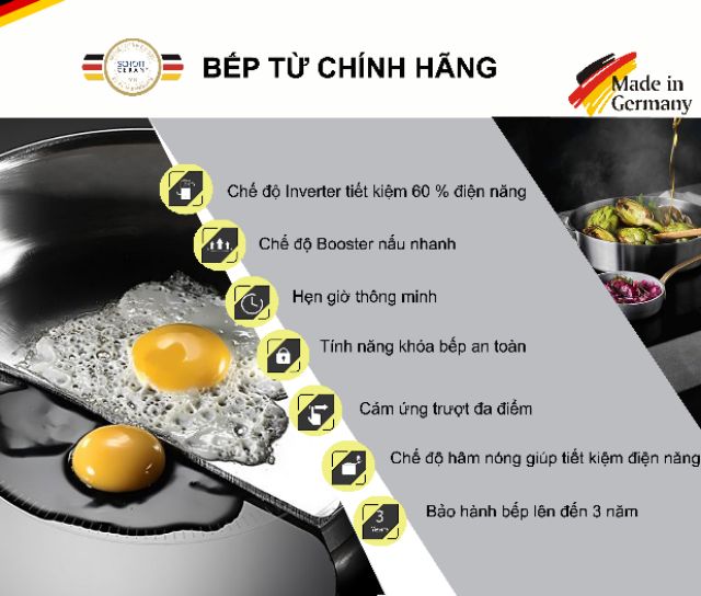 [Chính Hãng] BẾP ĐÔI ĐIỆN TỪ GT-5203 ( 2018 )