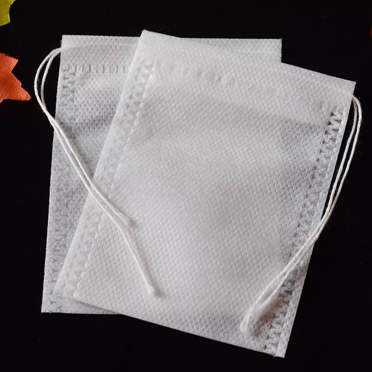 [HCM]Túi lọc trà/ túi vải không dệt có dây rút size 7 x 9 cm (100 cái)