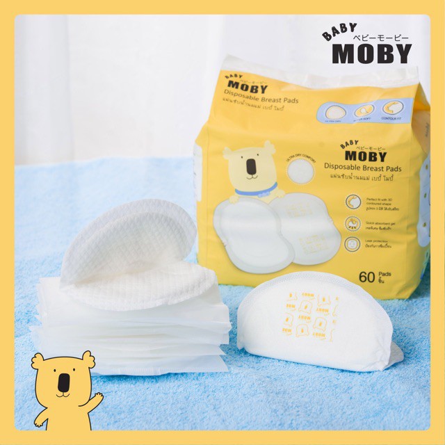 Miếng Lót Thấm Sữa Moby Thái Lan.