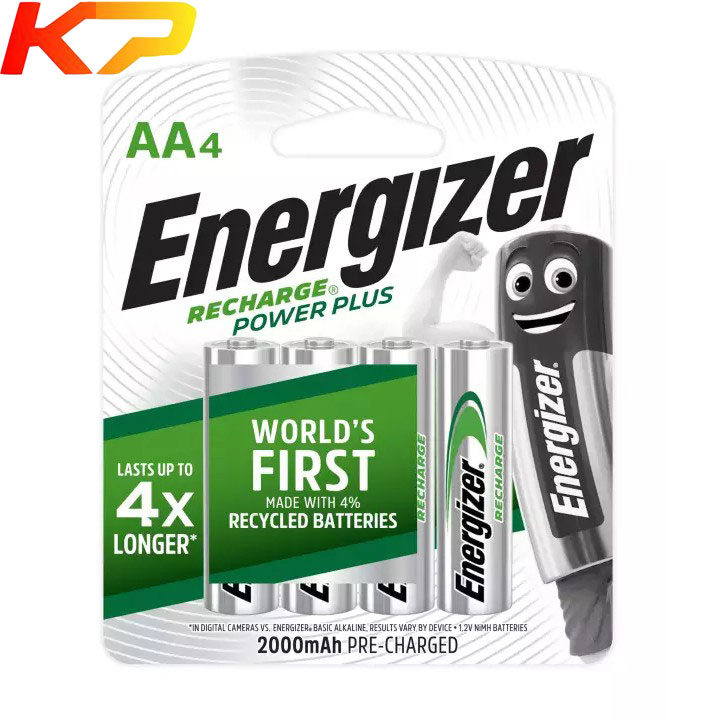 [HCM]Bộ 2 pin sạc AA Energizer Recharge Extreme 2000mAh.