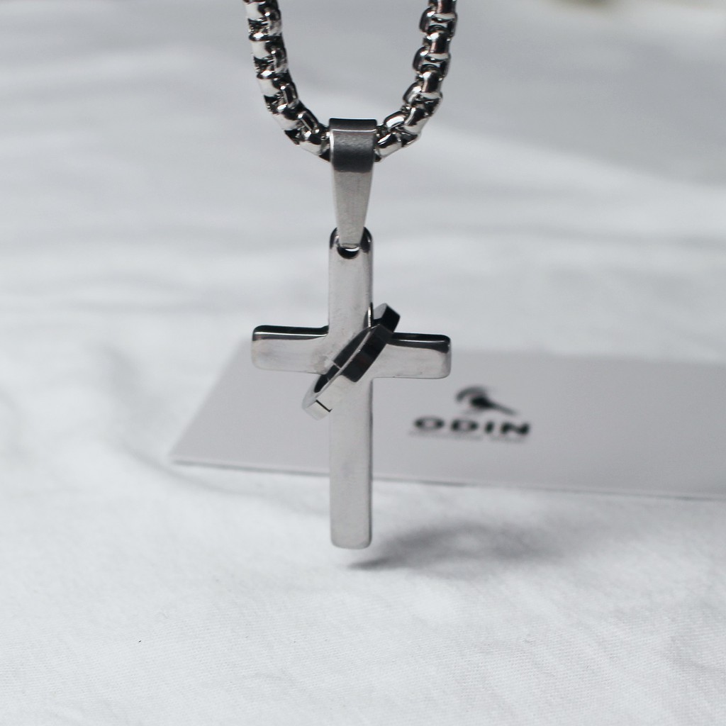 Dây chuyền Thập Giá/Nhẫn TITANIUM không gỉ - ODIN