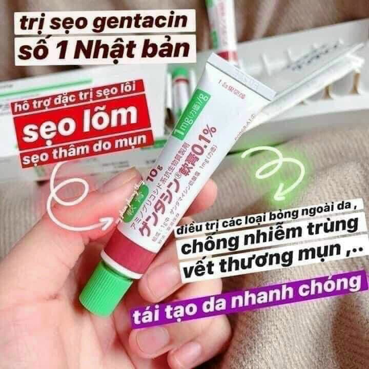 [HCM]KEM MỜ SẸO GENTACIN - Tuýp 10g