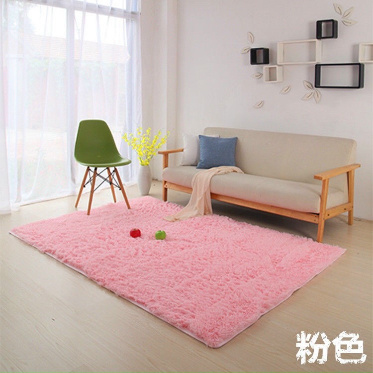 Thảm lông xù trải sàn kt 1.6m x 2m