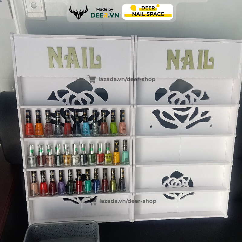 DEER - Kệ Trưng Bày, Để Nước Sơn Treo Tường