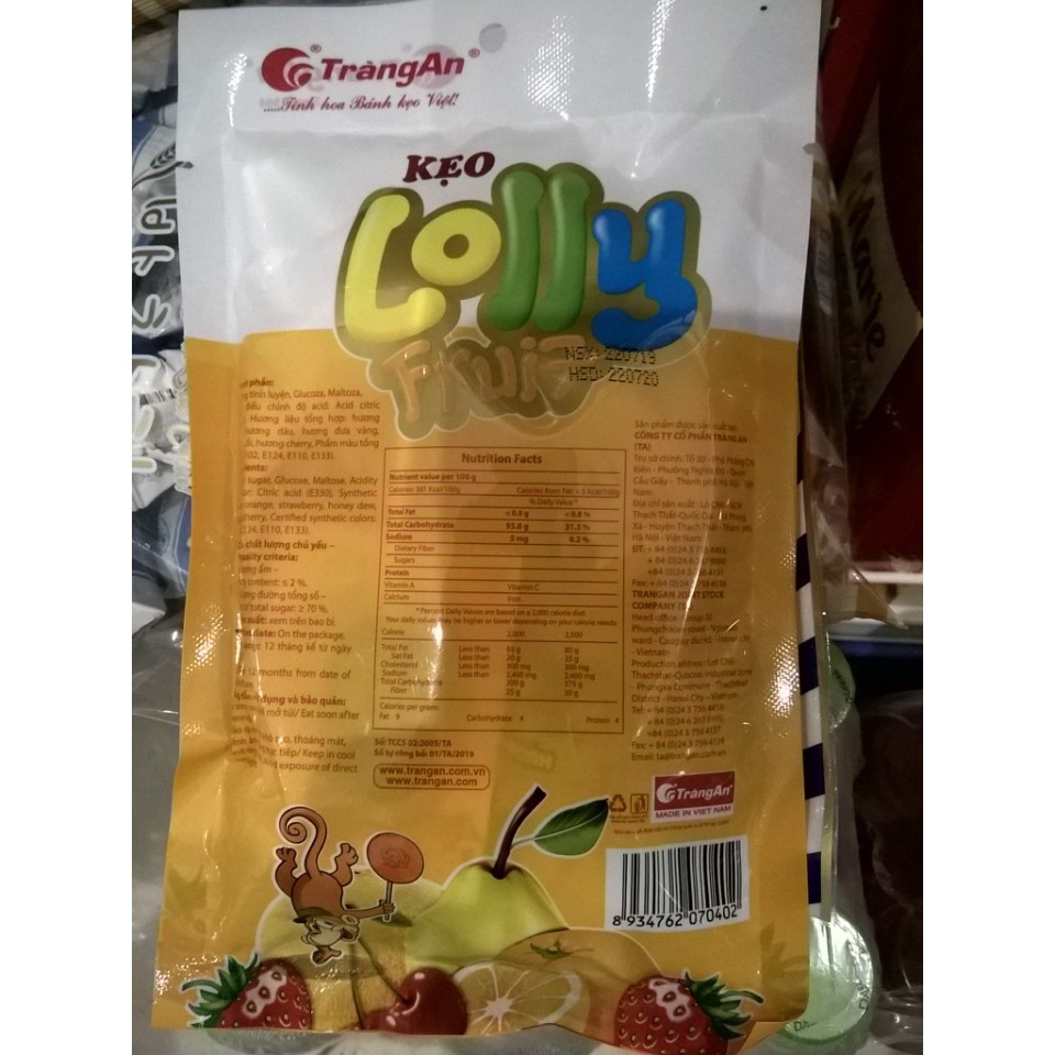 Kẹo mút loly 12que